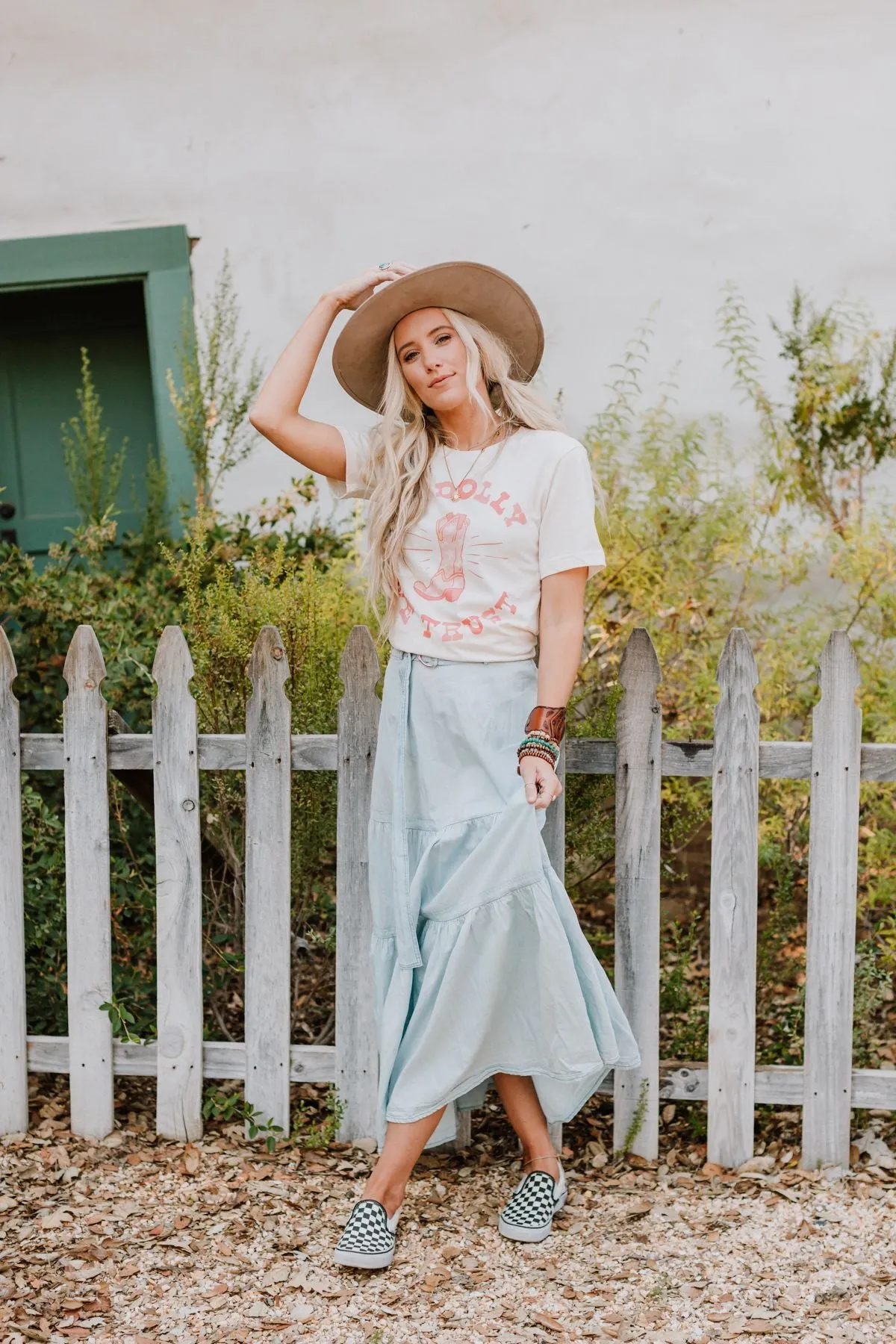 Trust Dolly Graphic Tee - Ivory