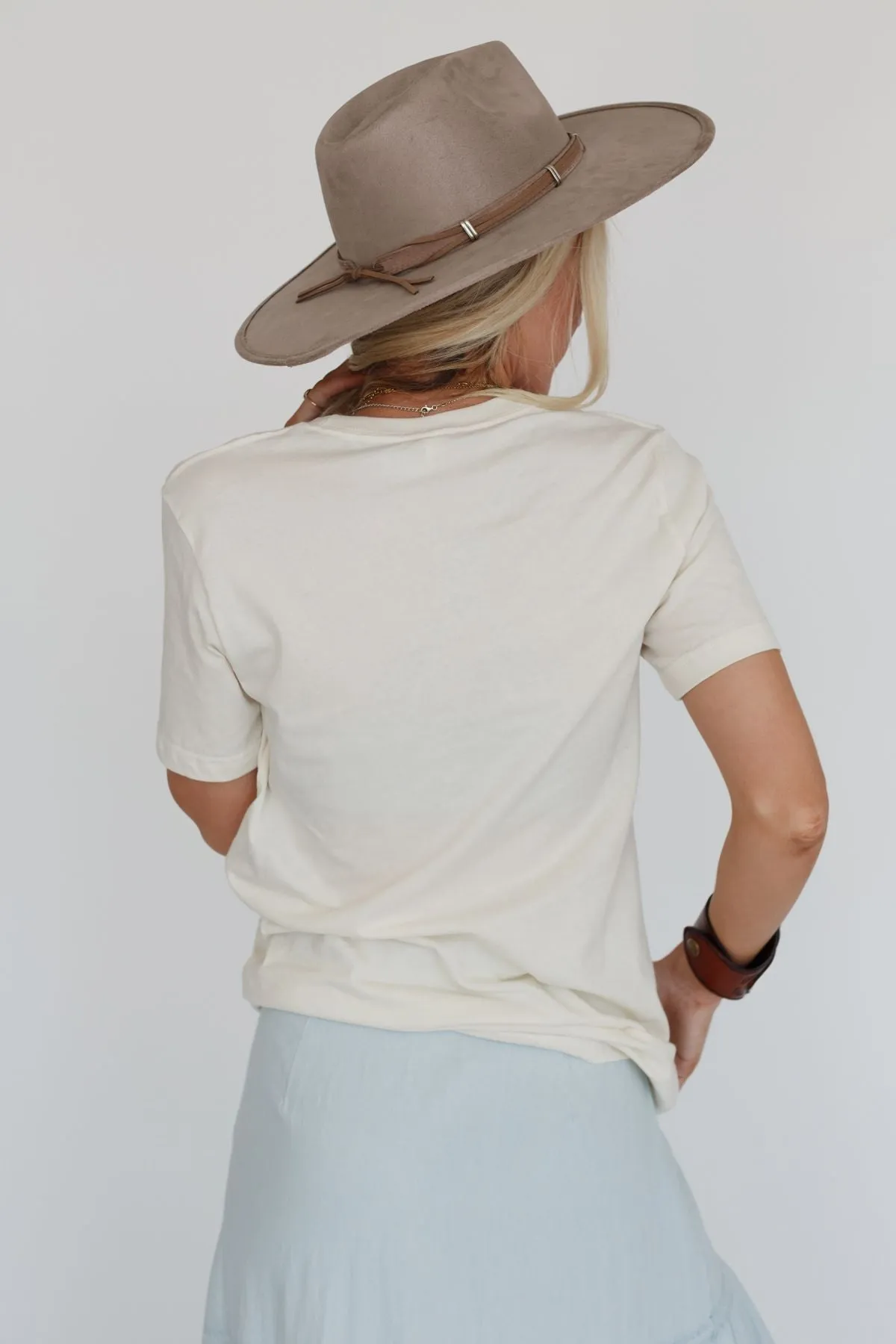 Trust Dolly Graphic Tee - Ivory