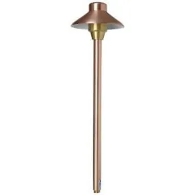 Unique Lighting Systems - Illuminator 4 12V Copper Path Light, No Lamp