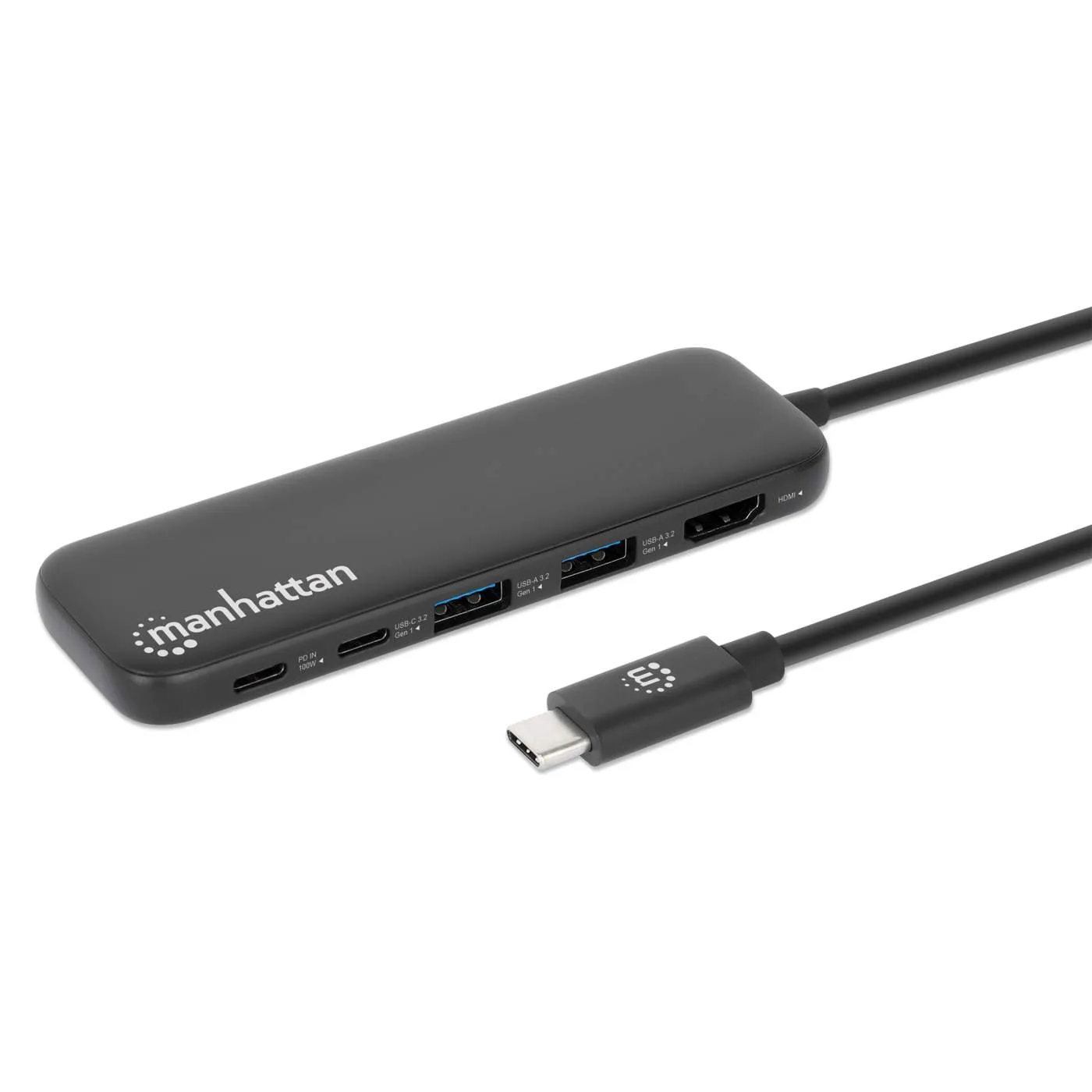 USB-C Docking Station with 100 W PD / 4K HDMI 5-in-1 Multiport USB Hub