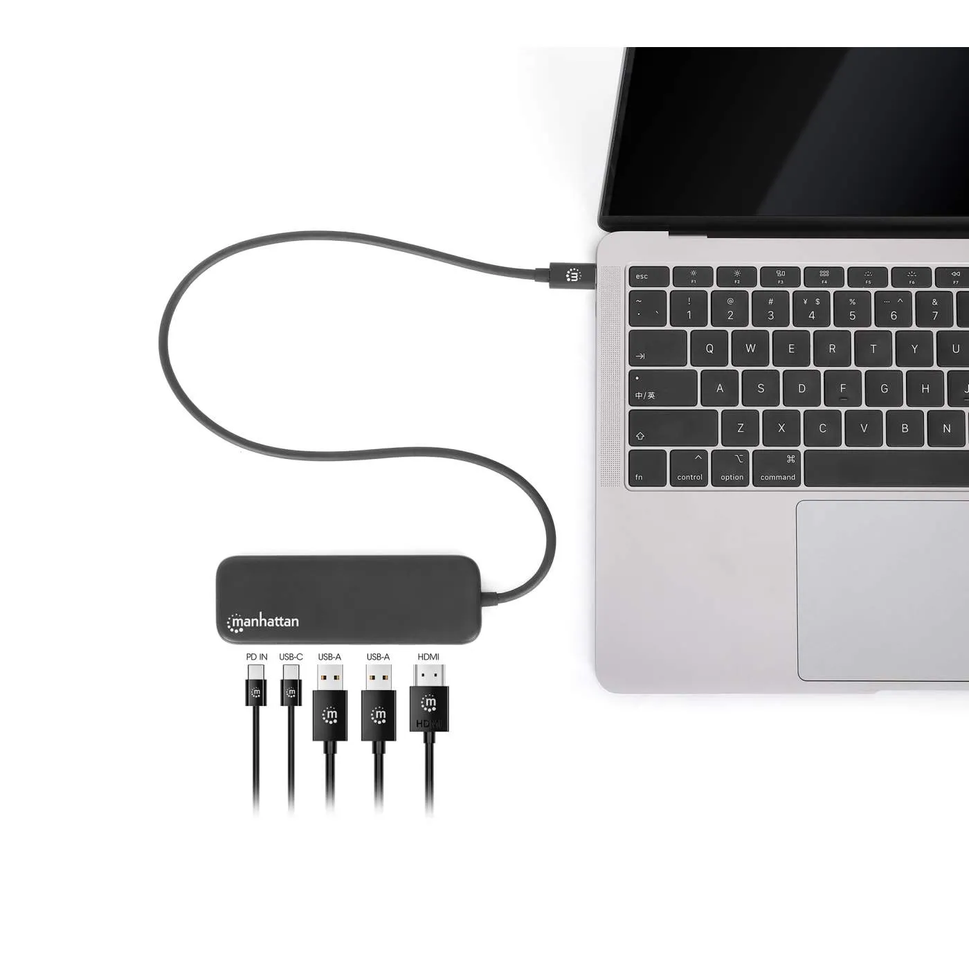 USB-C Docking Station with 100 W PD / 4K HDMI 5-in-1 Multiport USB Hub