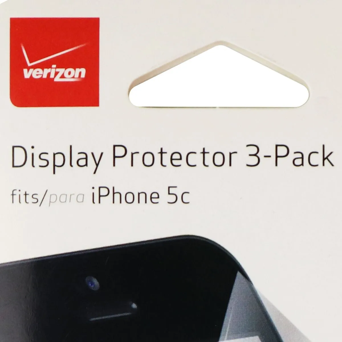 Verizon Display Protector 3-Pack for Apple iPhone 5C - Anti-Glare / Clear