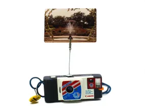 Vintage Camera Photo Holder - Canon Snappy 84 Camera -  travel-themed wedding décor