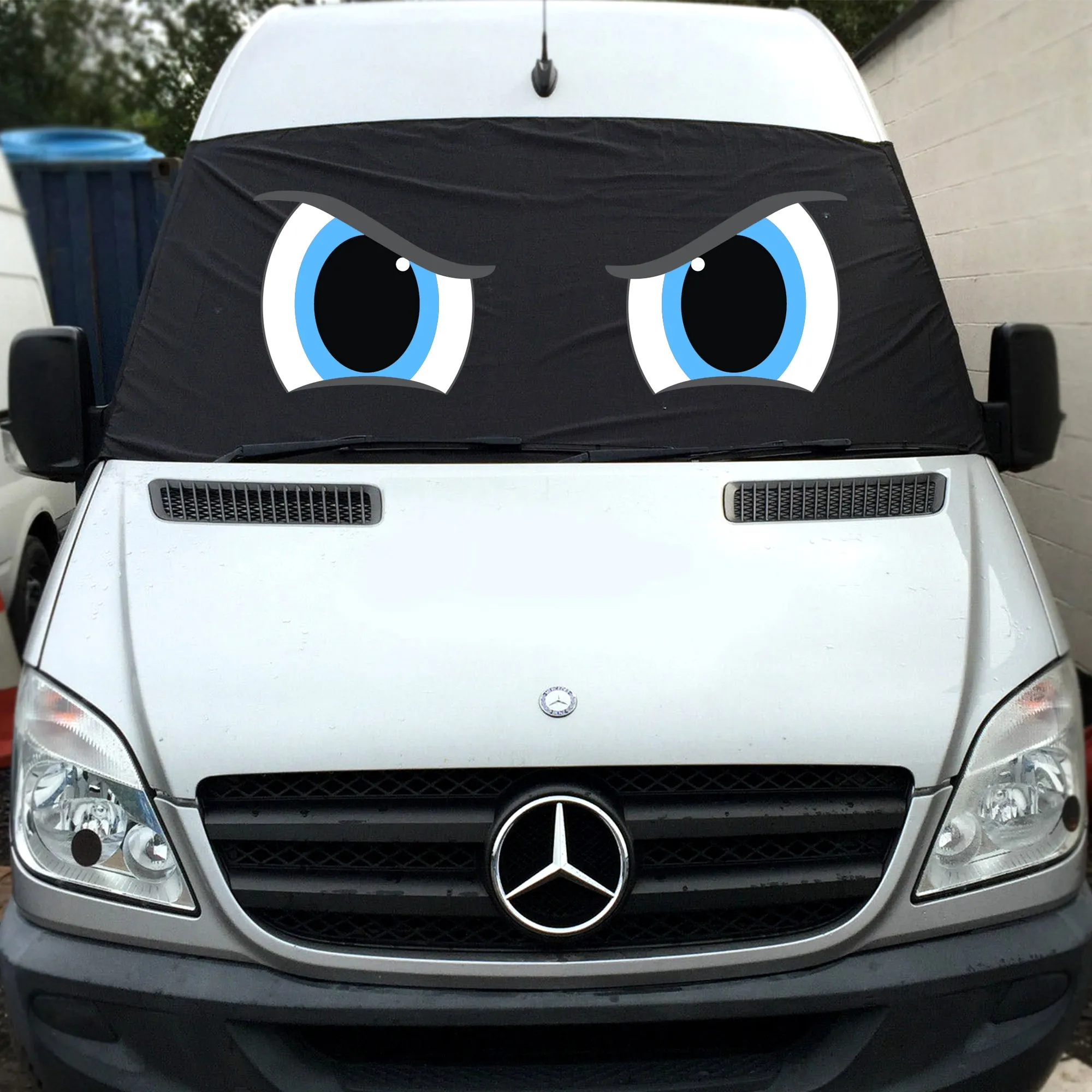 VW Crafter, Mercedes Sprinter Screen Cover Eyes - Rocky