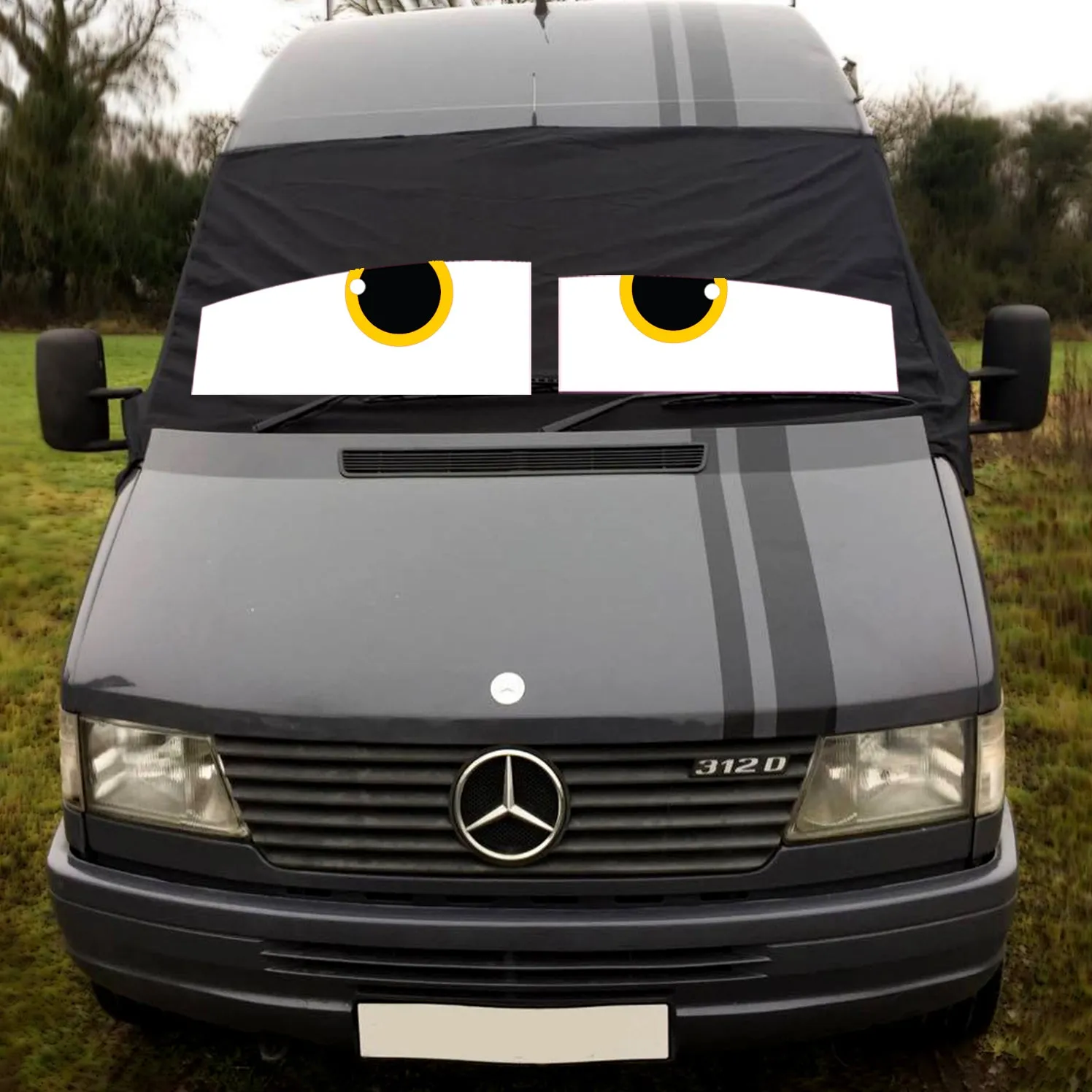VW LT / Mercedes Sprinter 95-06 Screen Cover - James Eyes