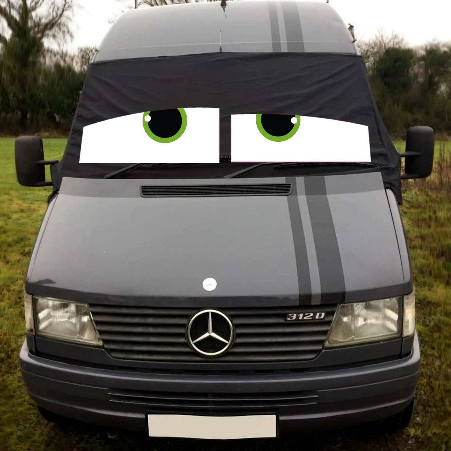 VW LT / Mercedes Sprinter 95-06 Screen Cover - James Eyes