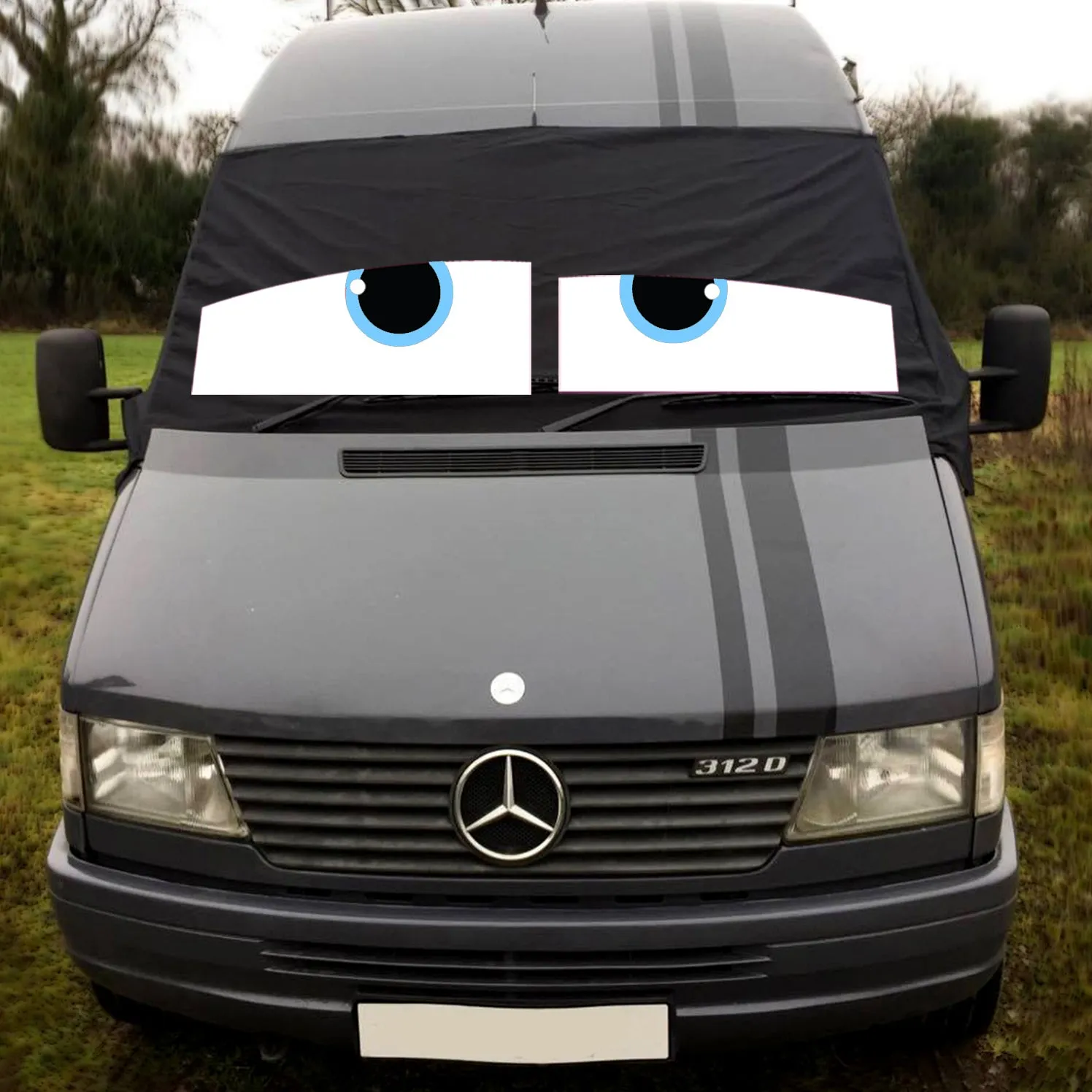 VW LT / Mercedes Sprinter 95-06 Screen Cover - James Eyes
