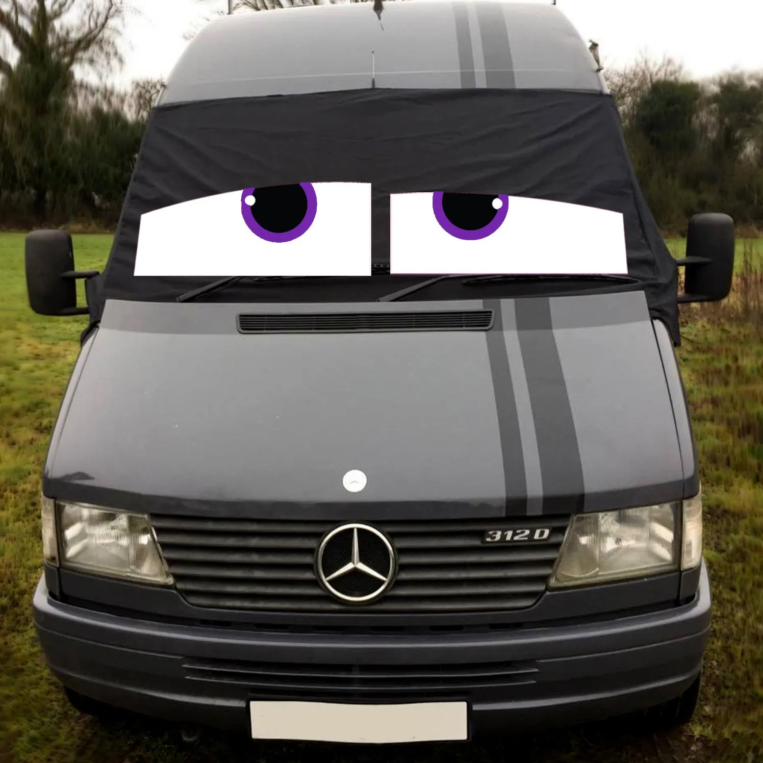 VW LT / Mercedes Sprinter 95-06 Screen Cover - James Eyes
