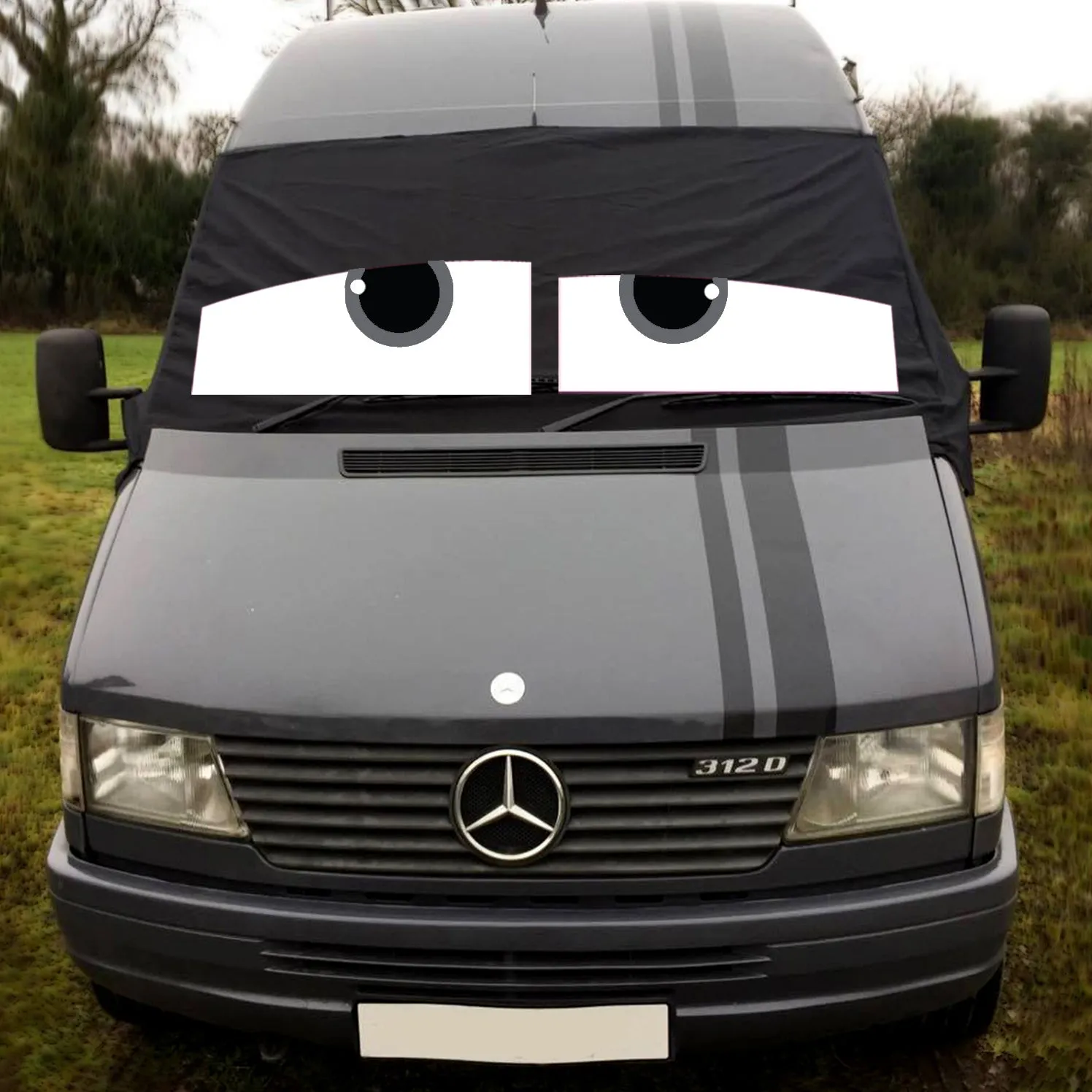 VW LT / Mercedes Sprinter 95-06 Screen Cover - James Eyes