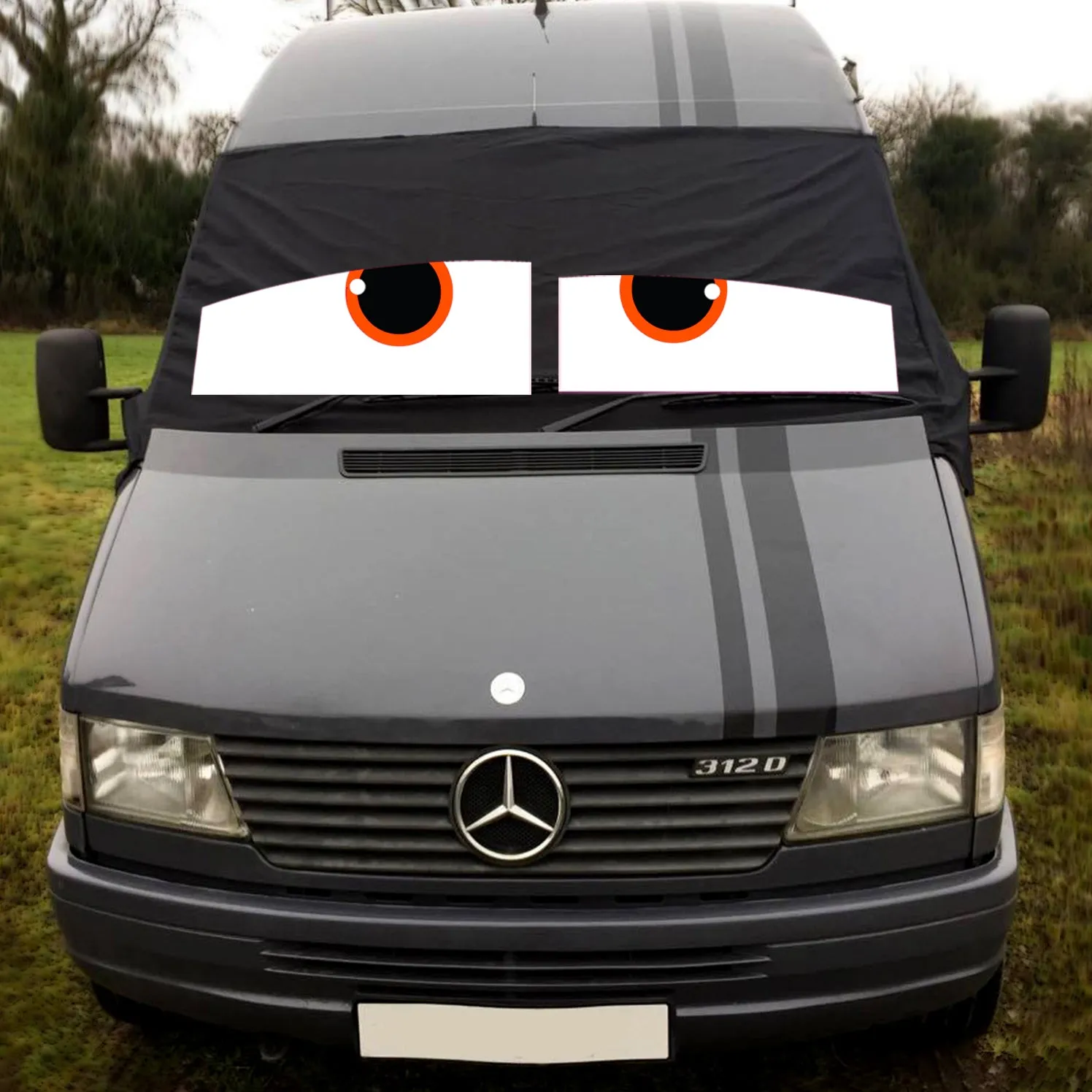 VW LT / Mercedes Sprinter 95-06 Screen Cover - James Eyes
