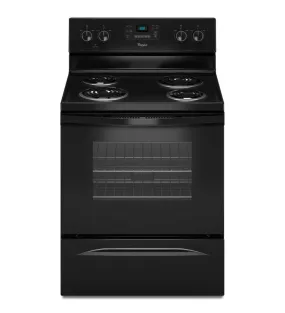 Whirlpool WFC310S0AB 4.8 cu. ft. Capacity Electric Range with AccuBake® Temperature Management System