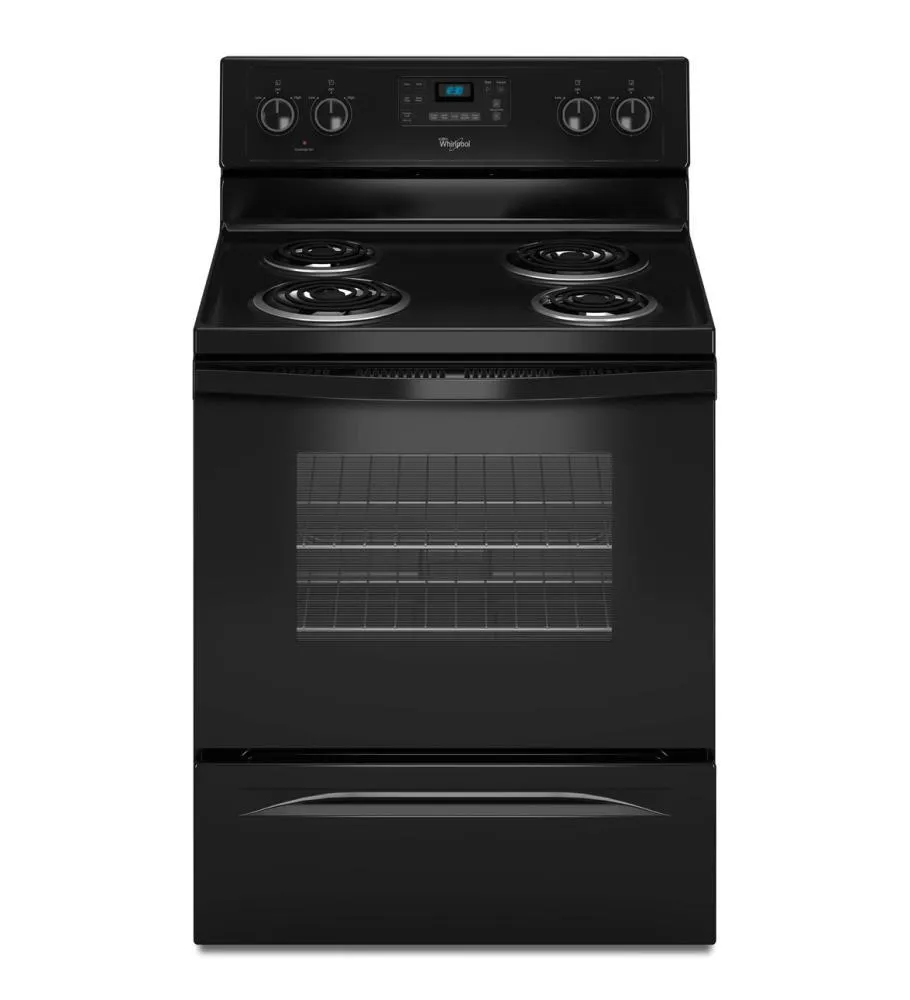 Whirlpool WFC310S0AB 4.8 cu. ft. Capacity Electric Range with AccuBake® Temperature Management System