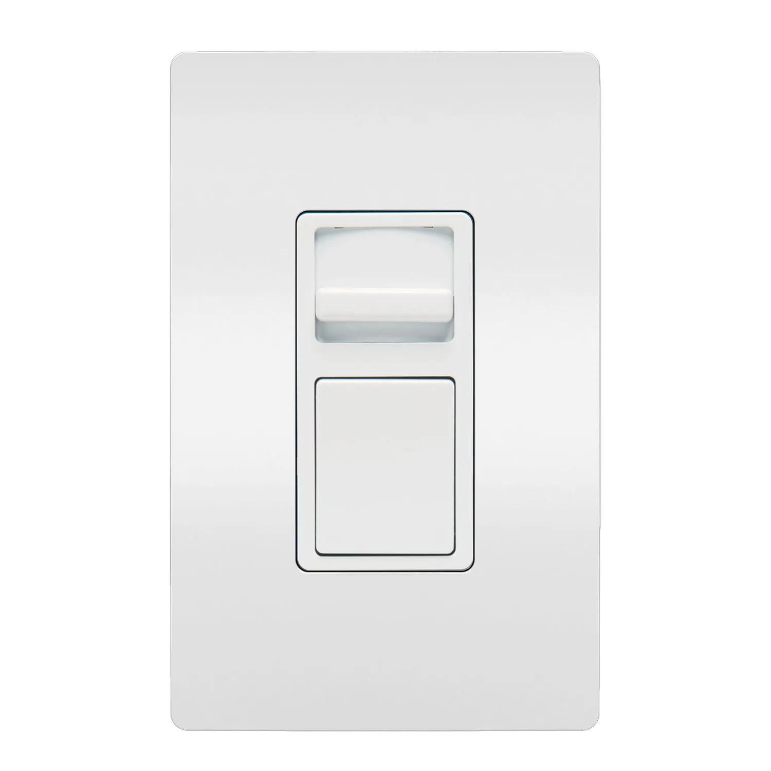 Wide Slide LED Dimmer Switch, Single Pole/3-Way, Tri-Color