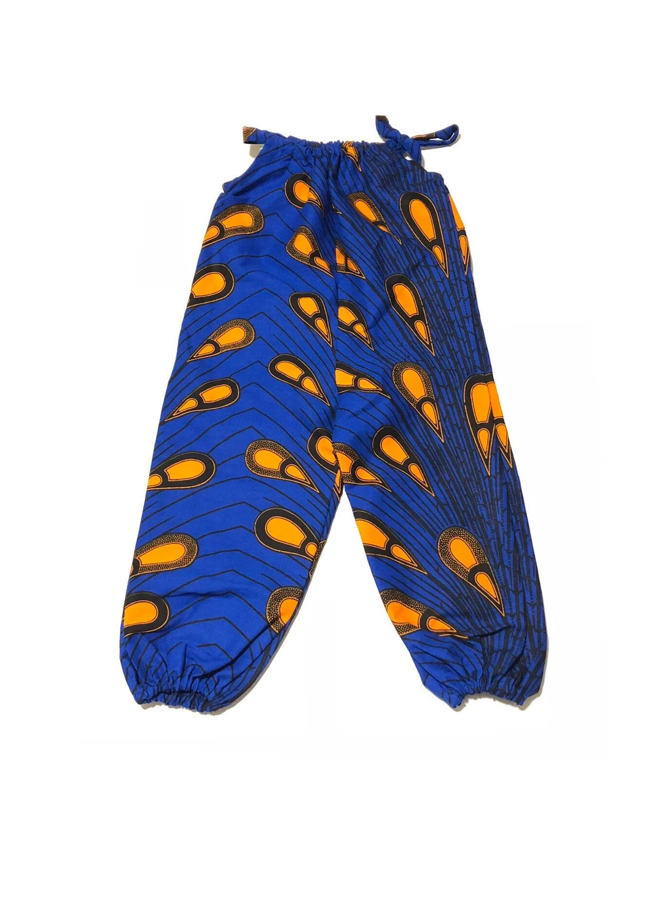 Yellow with Blue Jumpsuit